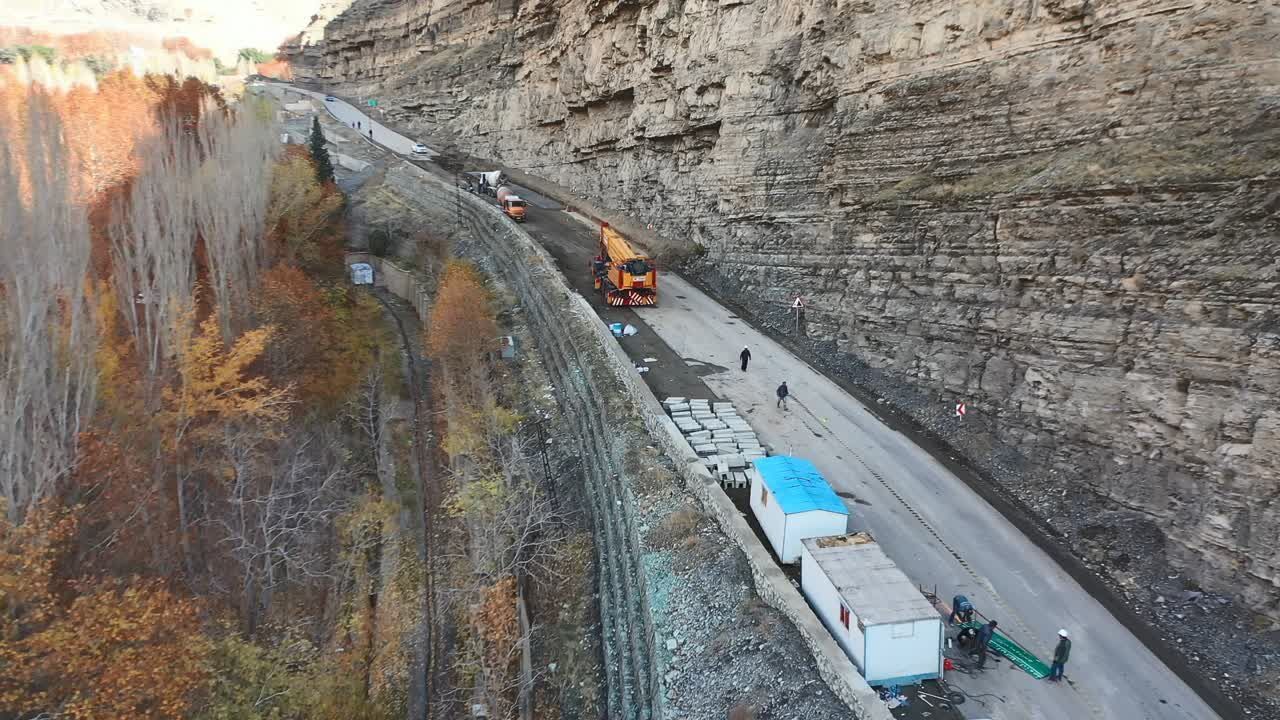 محور کلاردشت به مرزن‌آباد ایمن‌سازی شد