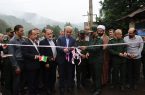 چهار پروژه راه روستایی و گازرسانی در غرب گیلان افتتاح شد