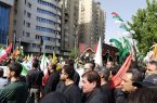 همراهی شخصیت‌ها با مردم در تشییع «شهدای اقتدار ملی»
