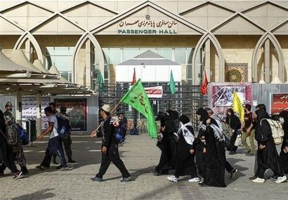 تردد بیش از ۱۰۰ هزار زائر از مرز مهران در ایام محرم