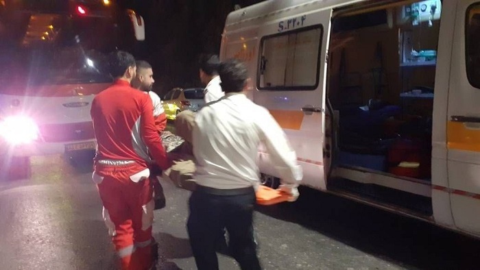 ۳ مصدوم و یک فوتی در محور هراز