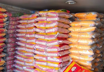 توزیع برنج وارداتی در مازندران