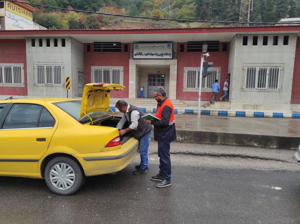 کنترل ۲۰ هزار دستگاه ناوگان عمومی در محورهای مازندران