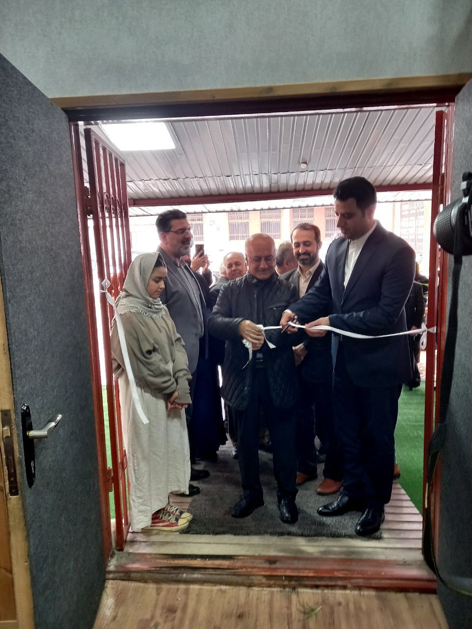 سالن آمفی تئاتر اداره فرهنگ و ارشاد نوشهر، بازسازی و بهسازی شد