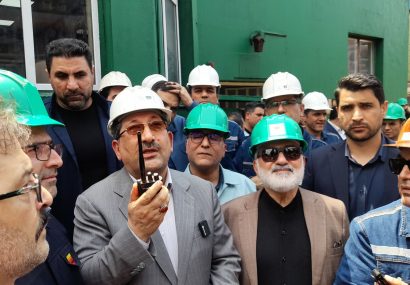 بازگشت دوباره خط تولید شرکت فولاد خوزستان به مدار